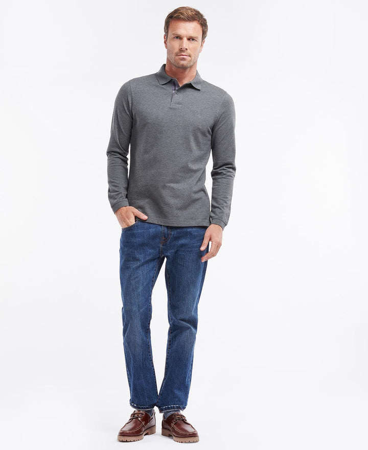 Barbour Essential L/S Sports Polo/Polo Majica MML0705