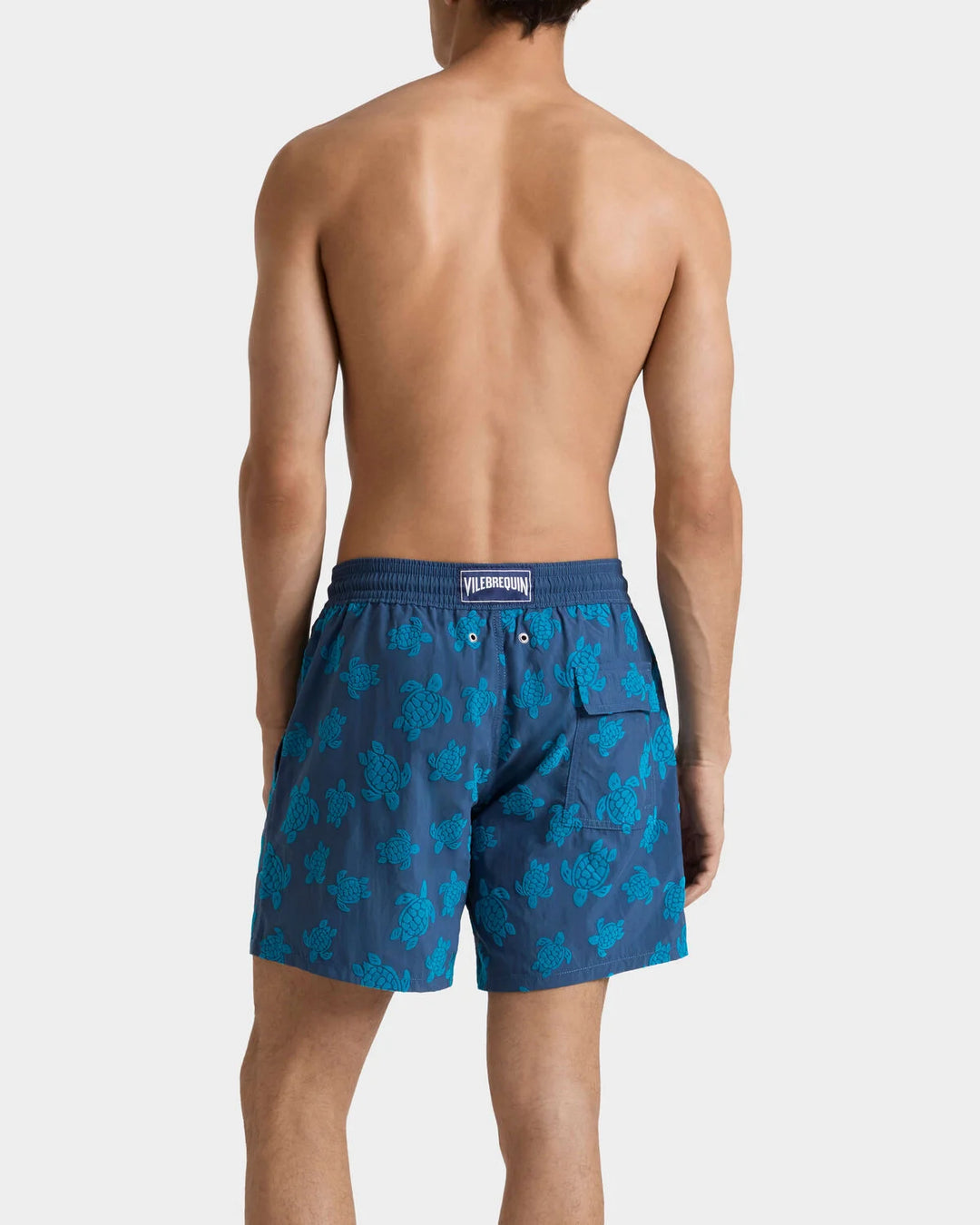 Vilebrequin Swim Shorts Flocked Ronde des Tortues /Kupaće MOOED236