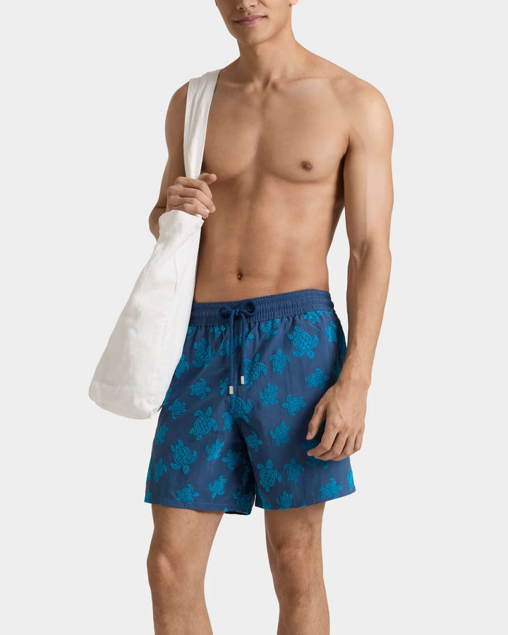 Vilebrequin Swim Shorts Flocked Ronde des Tortues /Kupaće MOOED236
