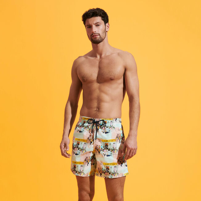 Vilebrequin  Swim Shorts Le Bar Des Amis/Kupaće MOOH3B44