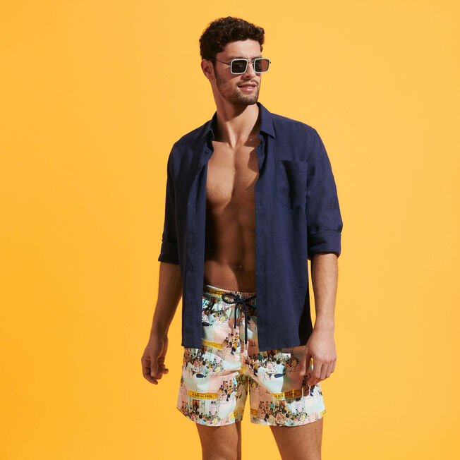 Vilebrequin  Swim Shorts Le Bar Des Amis/Kupaće MOOH3B44