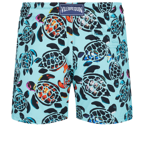 Vilebrequin Stretch Swim Shorts Screen Turtles/Kupaće MSOC3F02