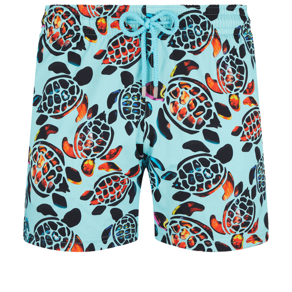 Vilebrequin Stretch Swim Shorts Screen Turtles/Kupaće MSOC3F02