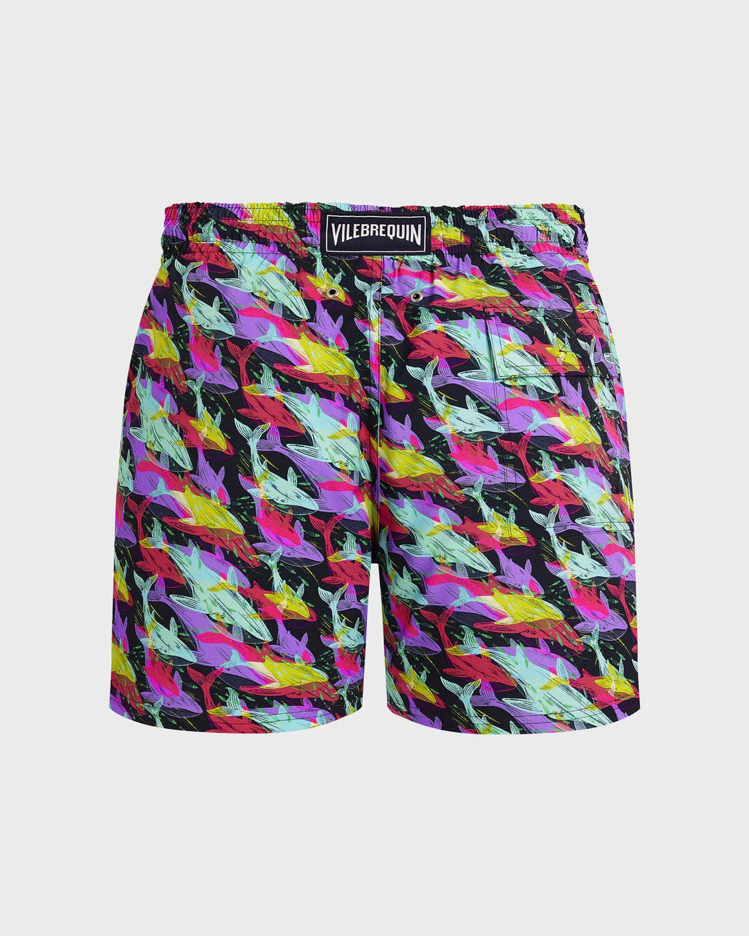 Vilebrequin Stretch Short Swim Shorts Whales Offset /Kupaće MSOEF115
