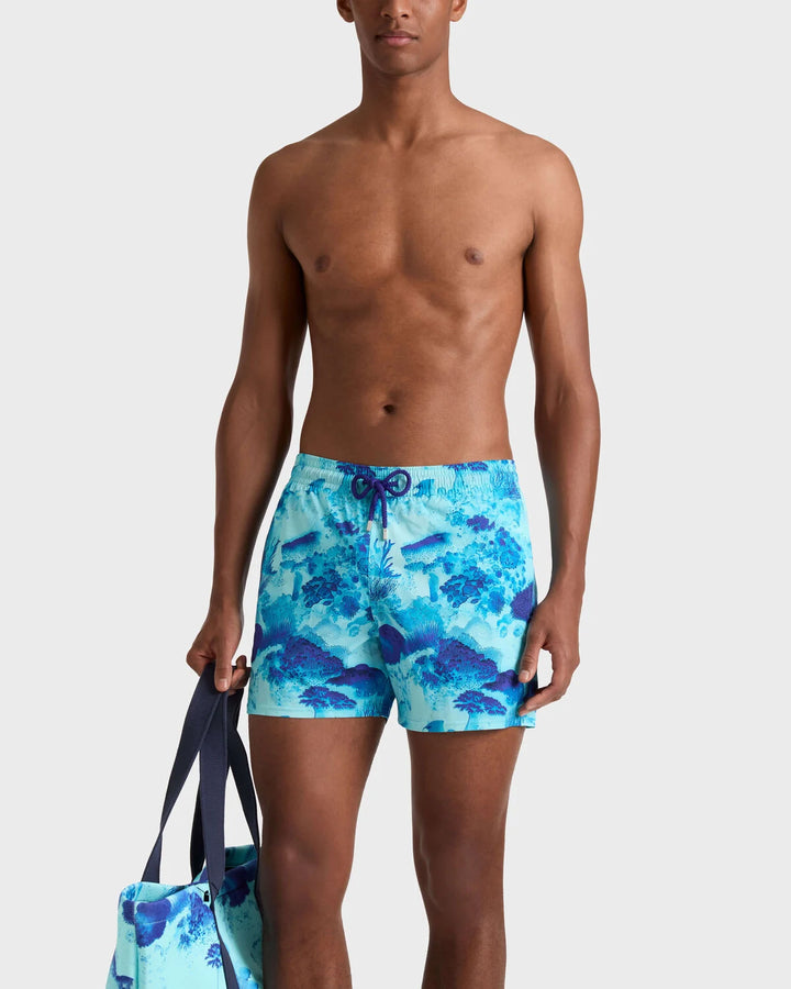 Vilebrequin Stretch Short Swim Shorts Coral Reef/Kupaće MSOEF118