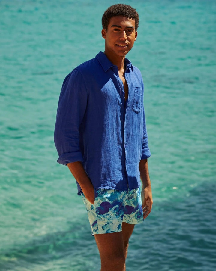 Vilebrequin Stretch Short Swim Shorts Coral Reef/Kupaće MSOEF118