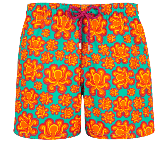 Vilebrequin Stretch Swim Shorts Poulpes Neon/Kupaće MSOH3F41