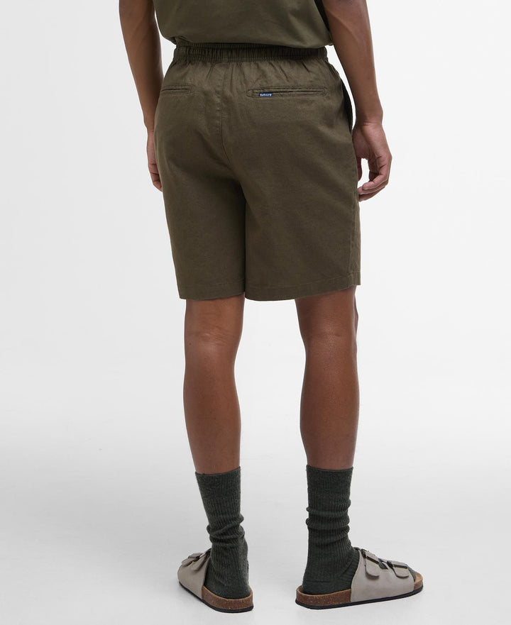 Barbour Cotton Linen Relaxed Short/Hlače MST0056