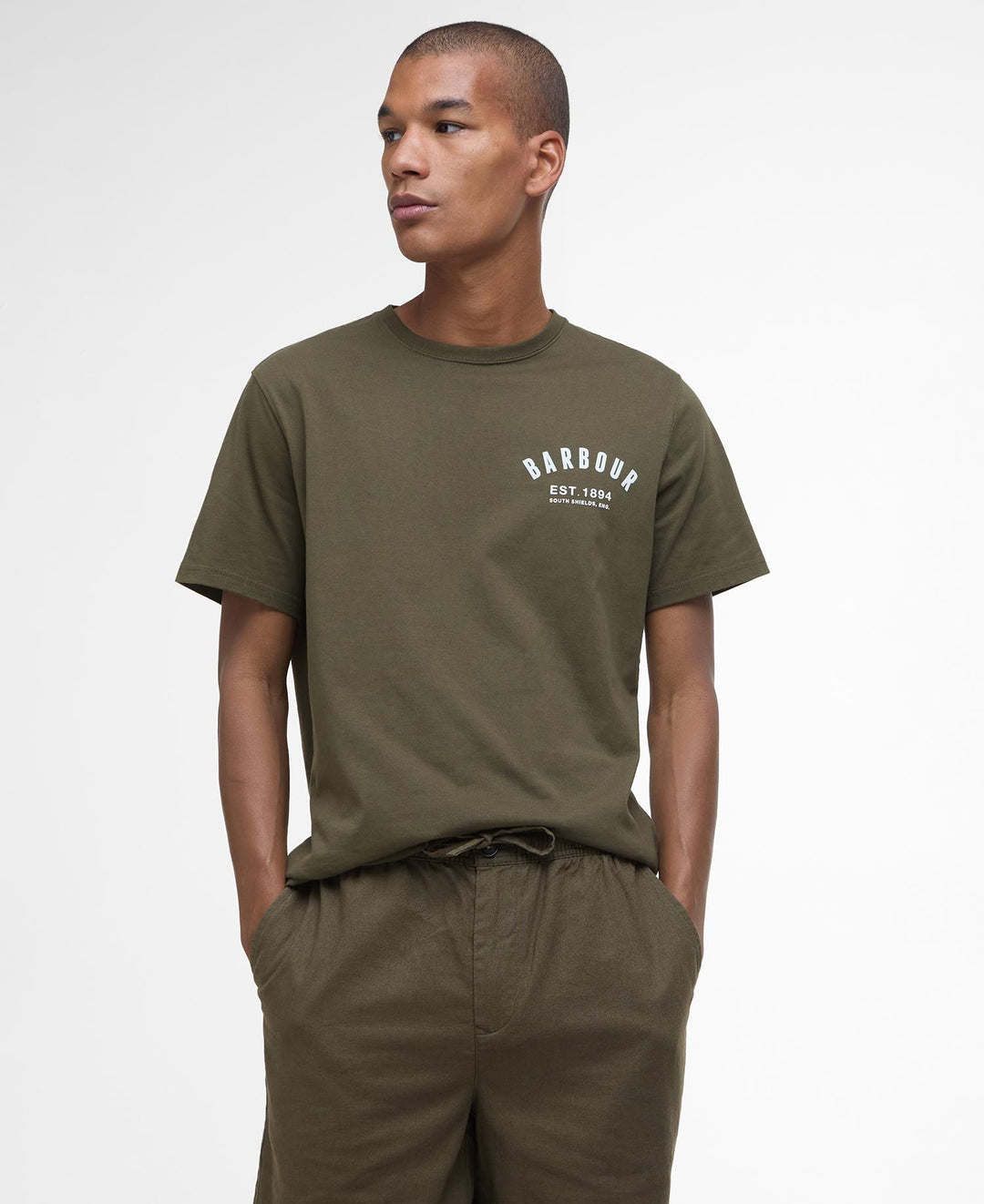 Barbour Cotton Linen Relaxed Short/Hlače MST0056