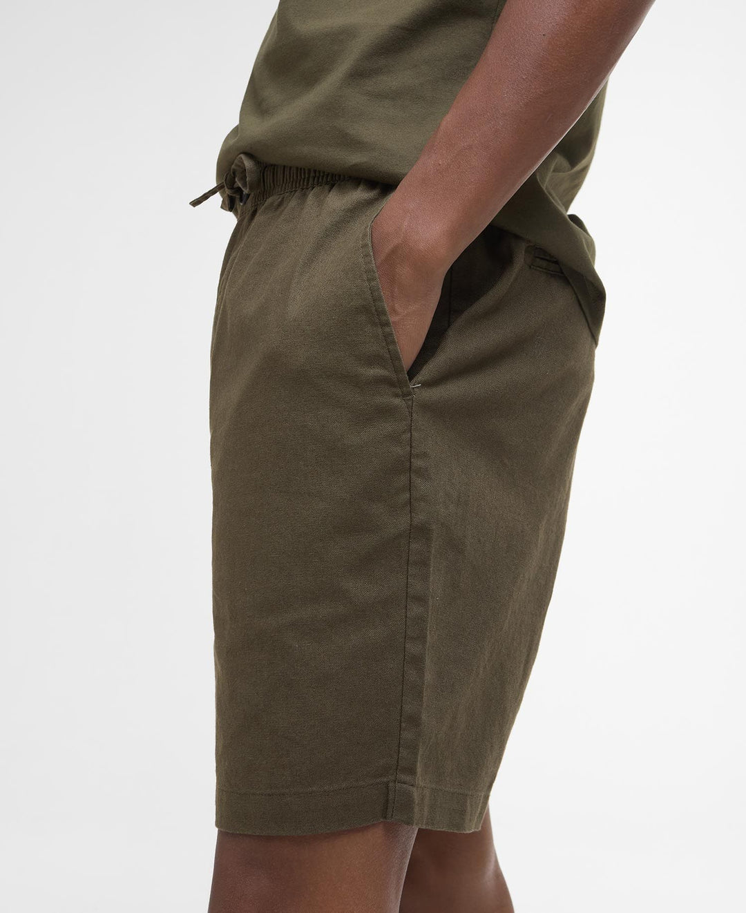 Barbour Cotton Linen Relaxed Short/Hlače MST0056