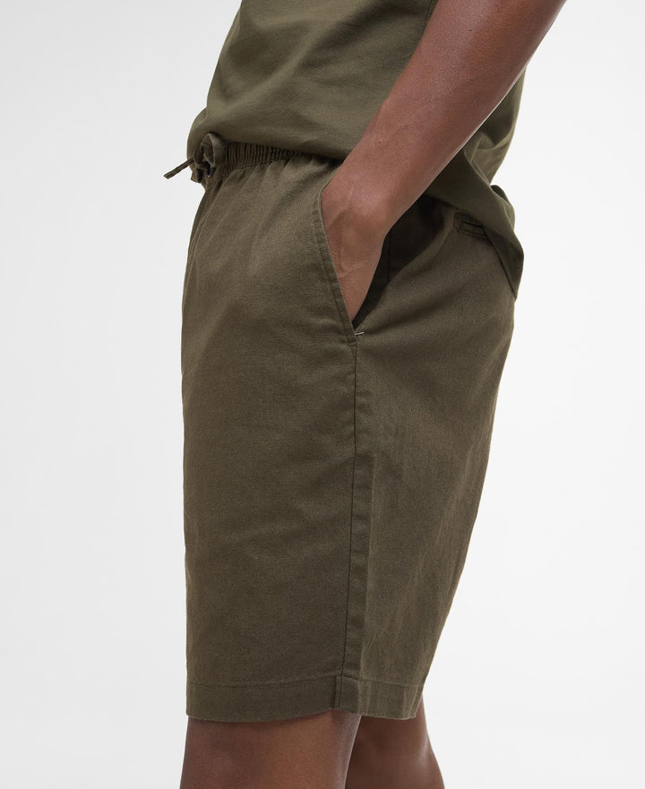 Barbour Cotton Linen Relaxed Short/Hlače MST0056