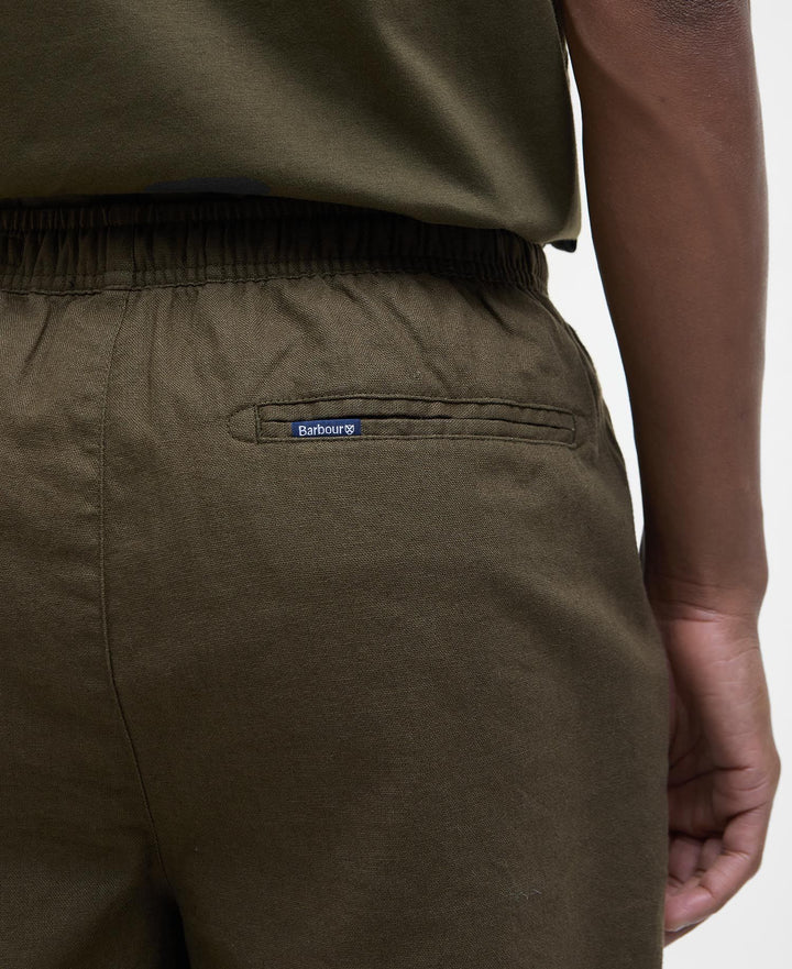 Barbour Cotton Linen Relaxed Short/Hlače MST0056