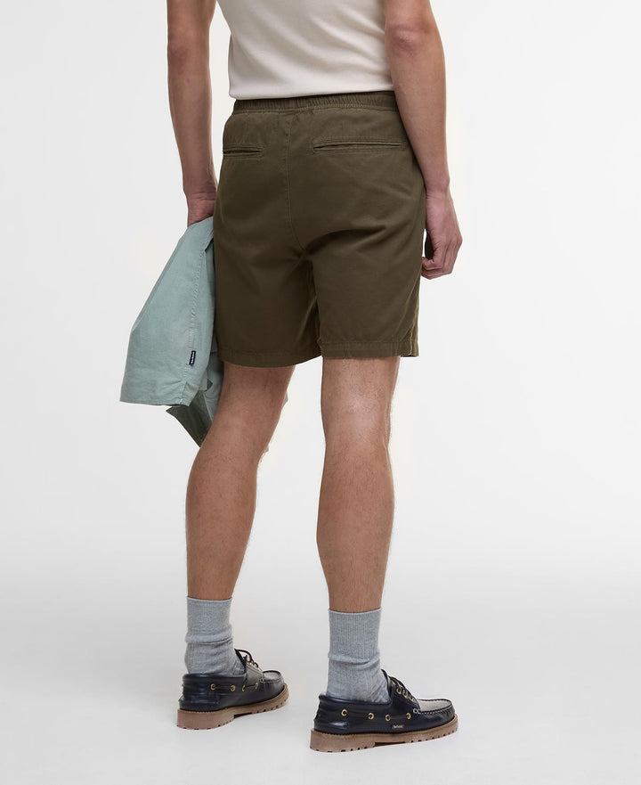 Barbour Washed Oxford Relaxed Short/Bermude MST0057