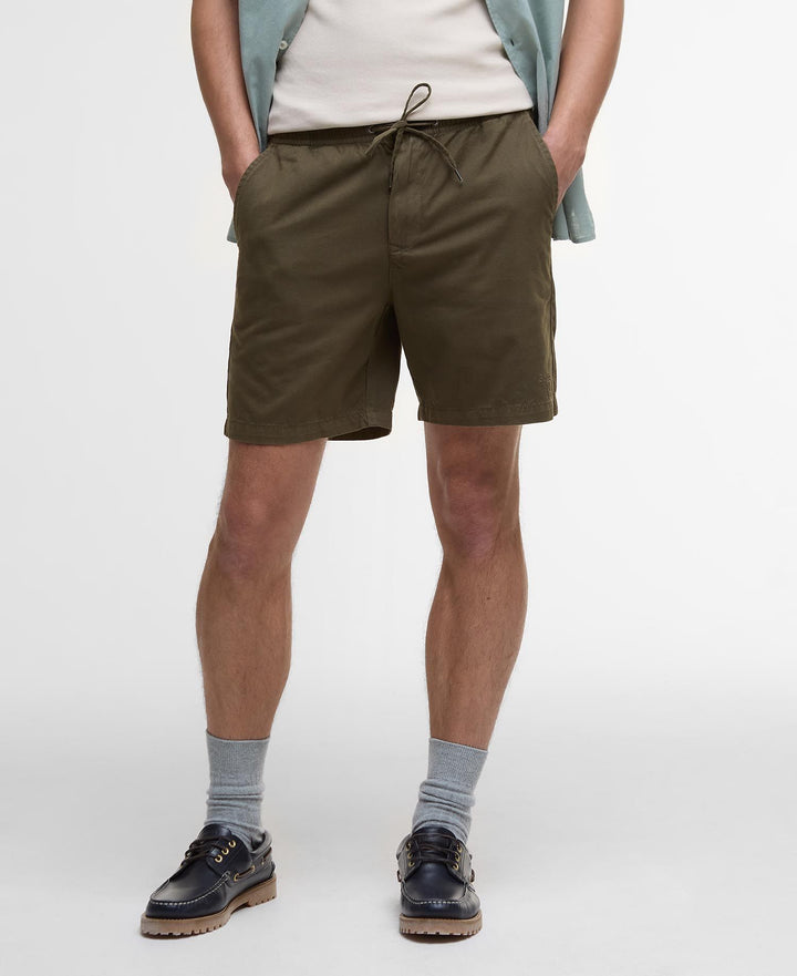 Barbour Washed Oxford Relaxed Short/Bermude MST0057
