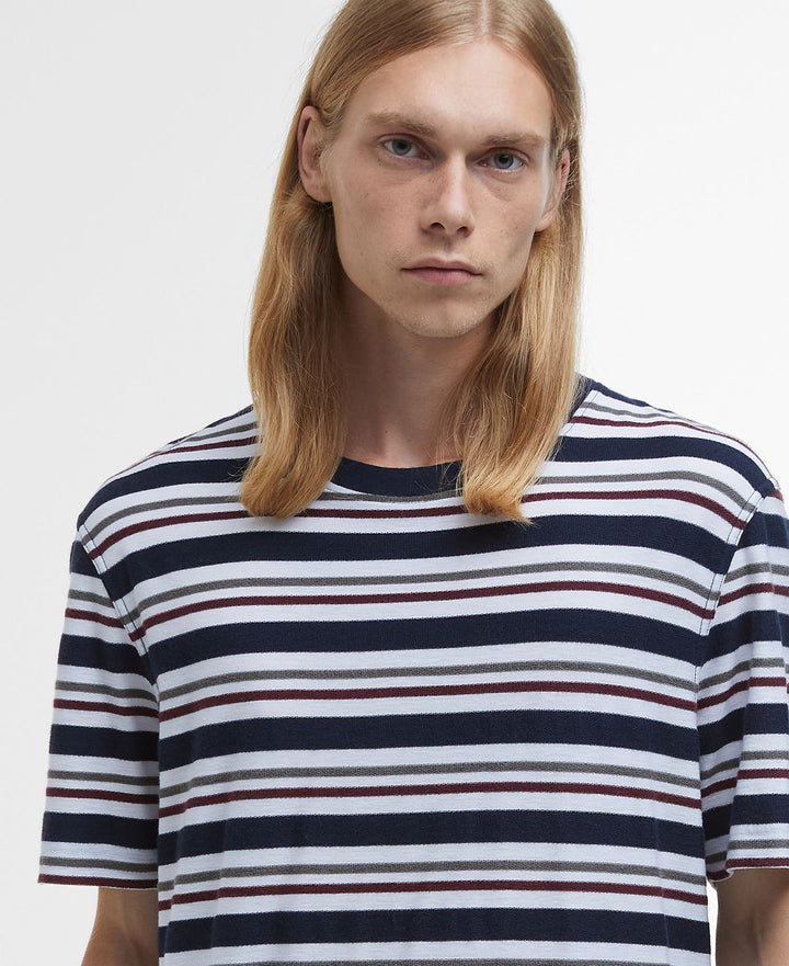 Barbour Feltwell Relaxed Fit Stripe T-Shirt/Majica MTS1401