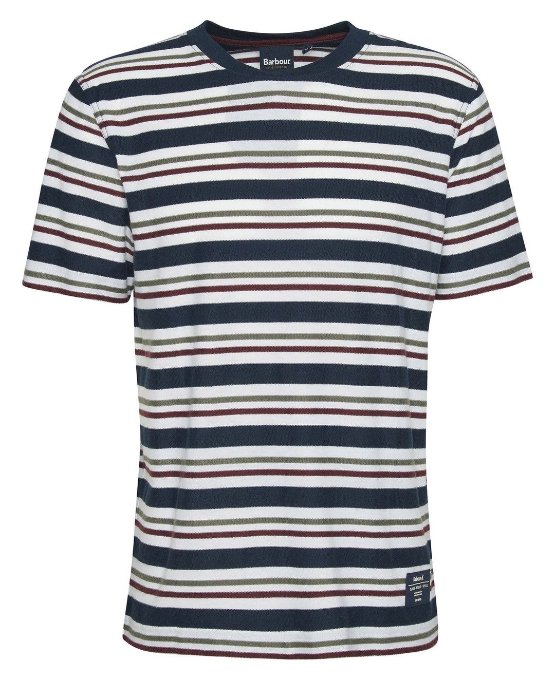 Barbour Feltwell Relaxed Fit Stripe T-Shirt/Majica MTS1401