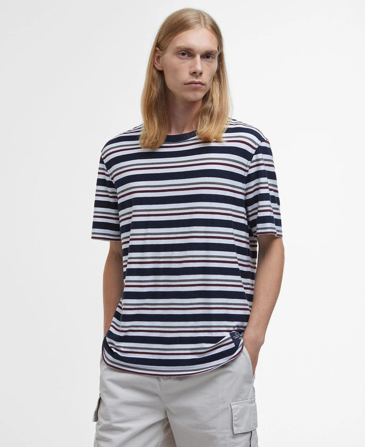 Barbour Feltwell Relaxed Fit Stripe T-Shirt/Majica MTS1401