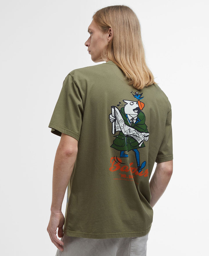 Barbour Regence OS Fit Graphic T-Shirt/Majica MTS1402