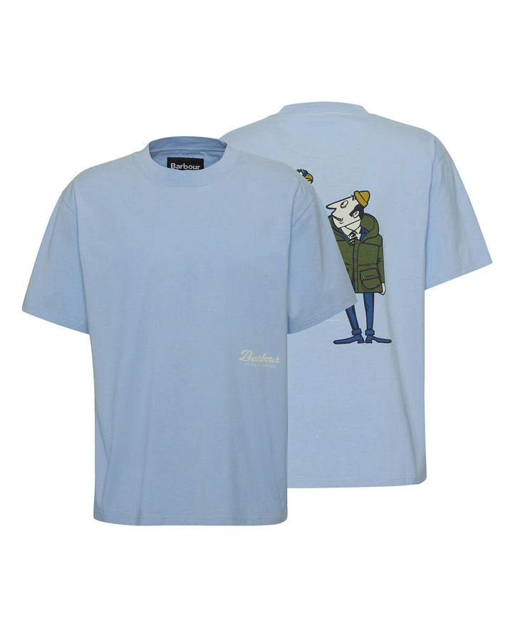 Barbour Newclyde OS Fit Graphic T-Shirt/Majica MTS1403