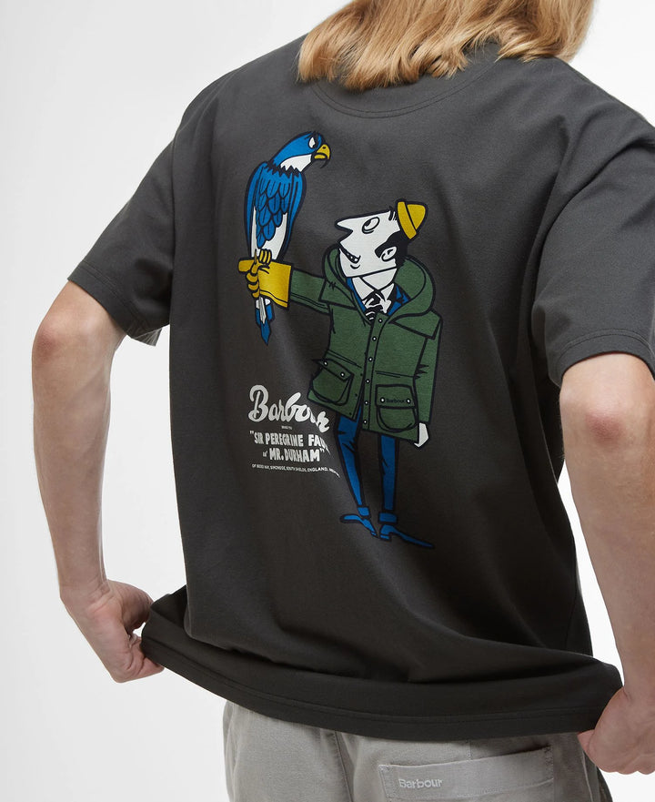 Barbour Newclyde OS Fit Graphic T-Shirt/Majica MTS1403