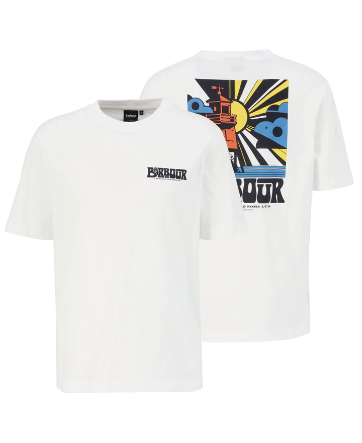 Barbour Frome T-Shirt  White/ Majica MTS1571