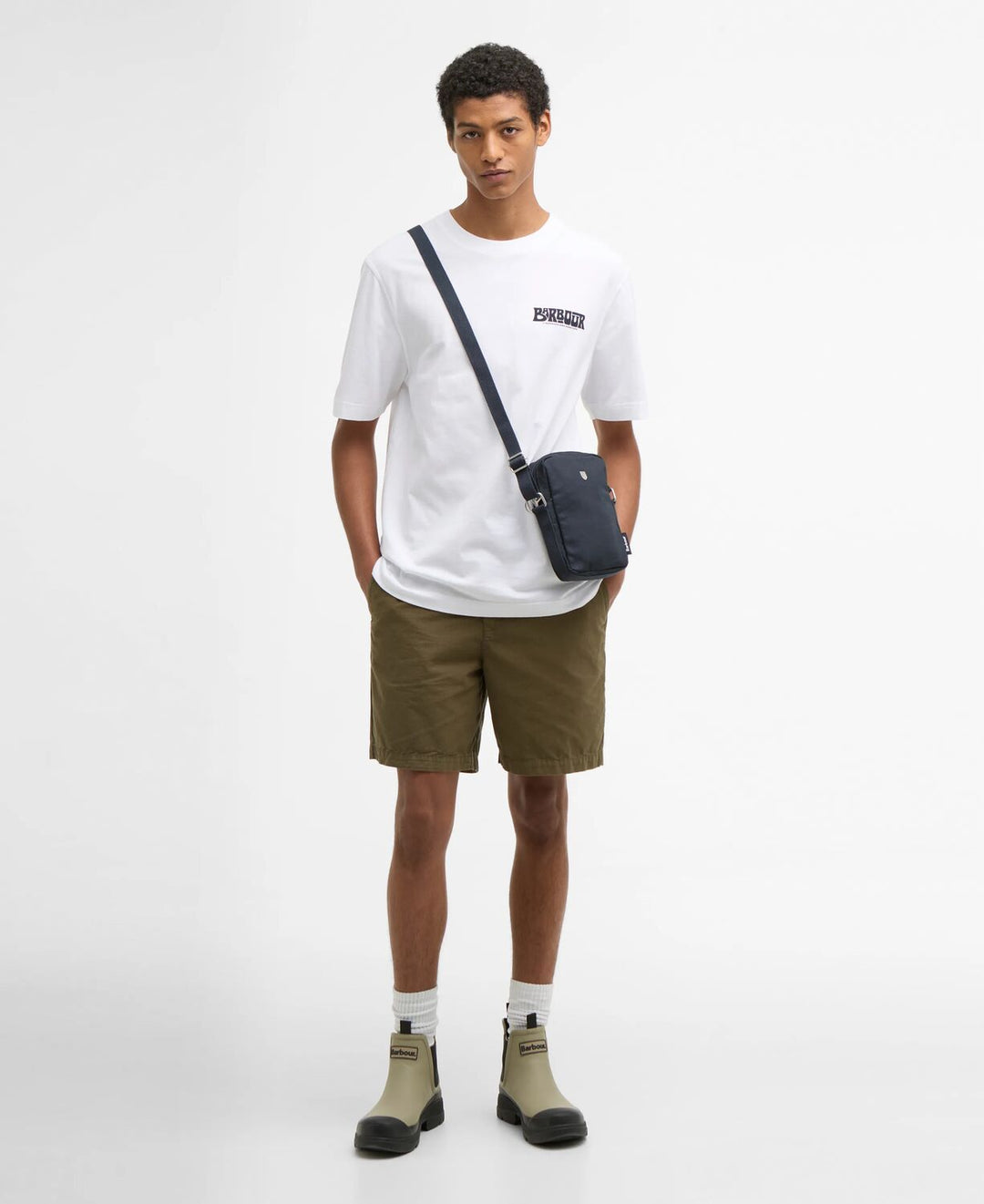 Barbour Frome T-Shirt  White/ Majica MTS1571