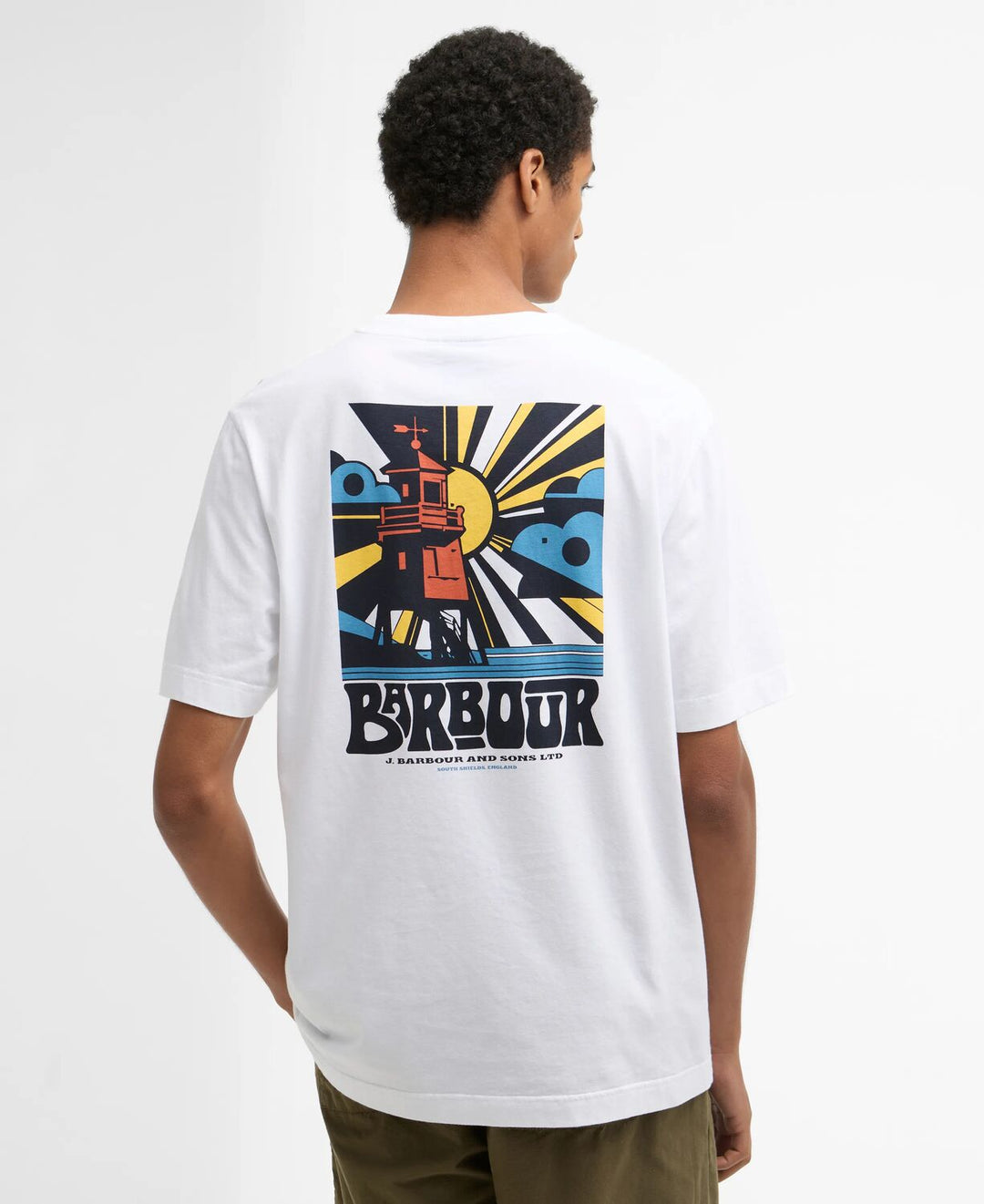 Barbour Frome T-Shirt  White/ Majica MTS1571