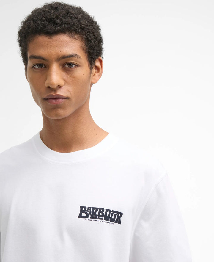 Barbour Frome T-Shirt  White/ Majica MTS1571