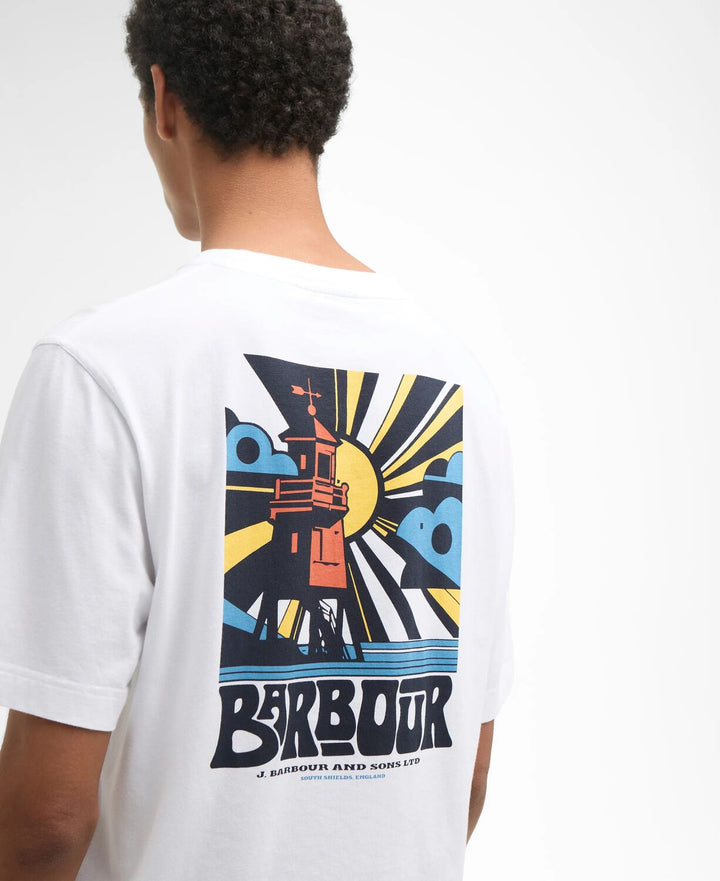 Barbour Frome T-Shirt  White/ Majica MTS1571