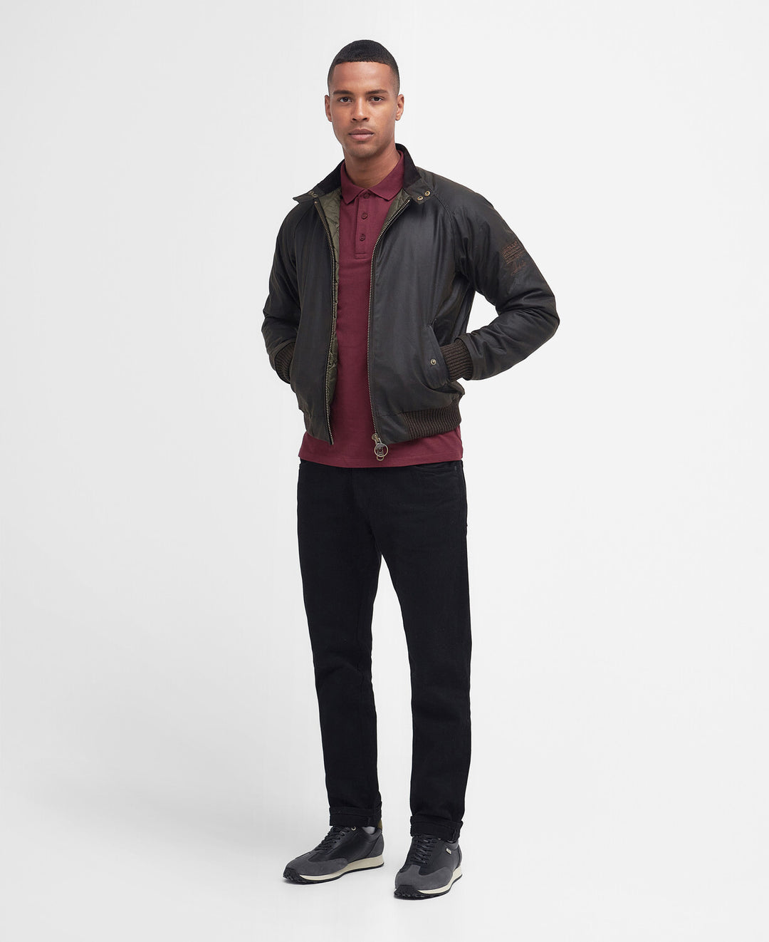 B.Intl Merchant Wax Jacket/Jakna MWX0465