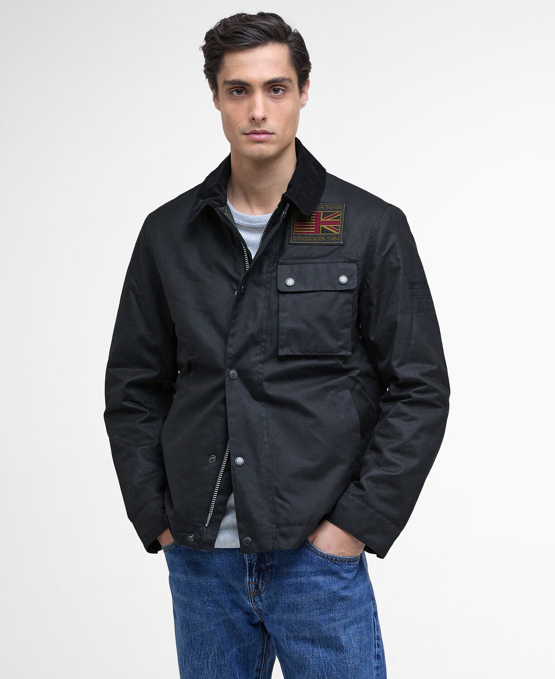 B.Intl Workers Wax Jacket/Jakna MWX1853