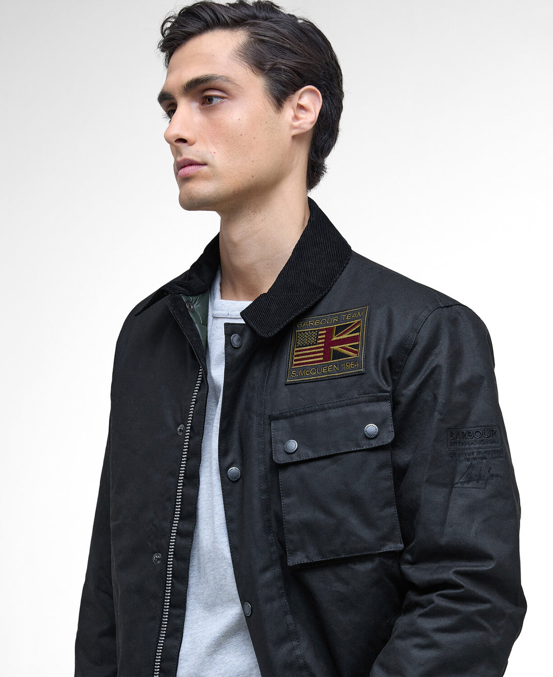 B.Intl Workers Wax Jacket/Jakna MWX1853