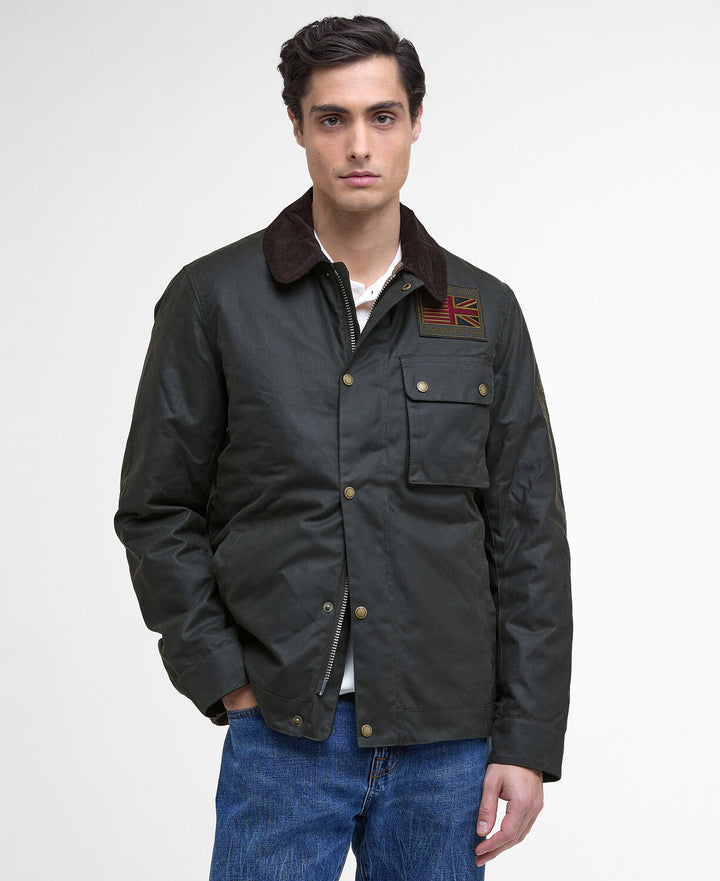 B.Intl Workers Wax Jacket/Jakna MWX1853