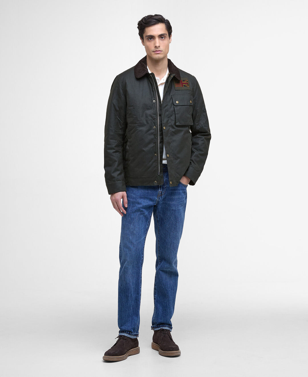 B.Intl Workers Wax Jacket/Jakna MWX1853