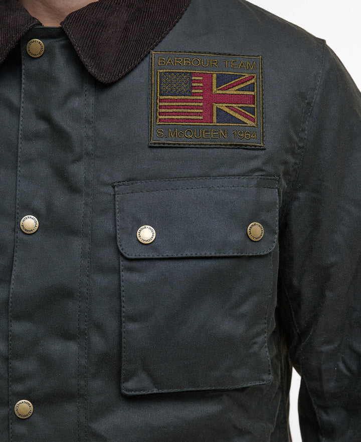 B.Intl Workers Wax Jacket/Jakna MWX1853