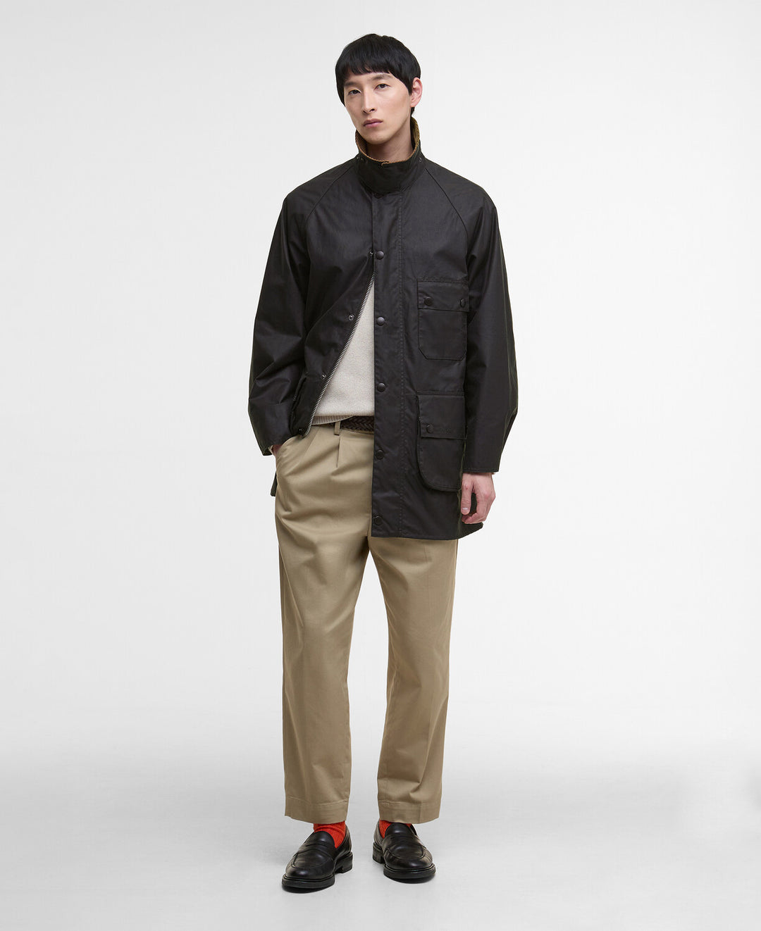 Barbour Oversized Solway Wax Jacket/Jakna MWX2498