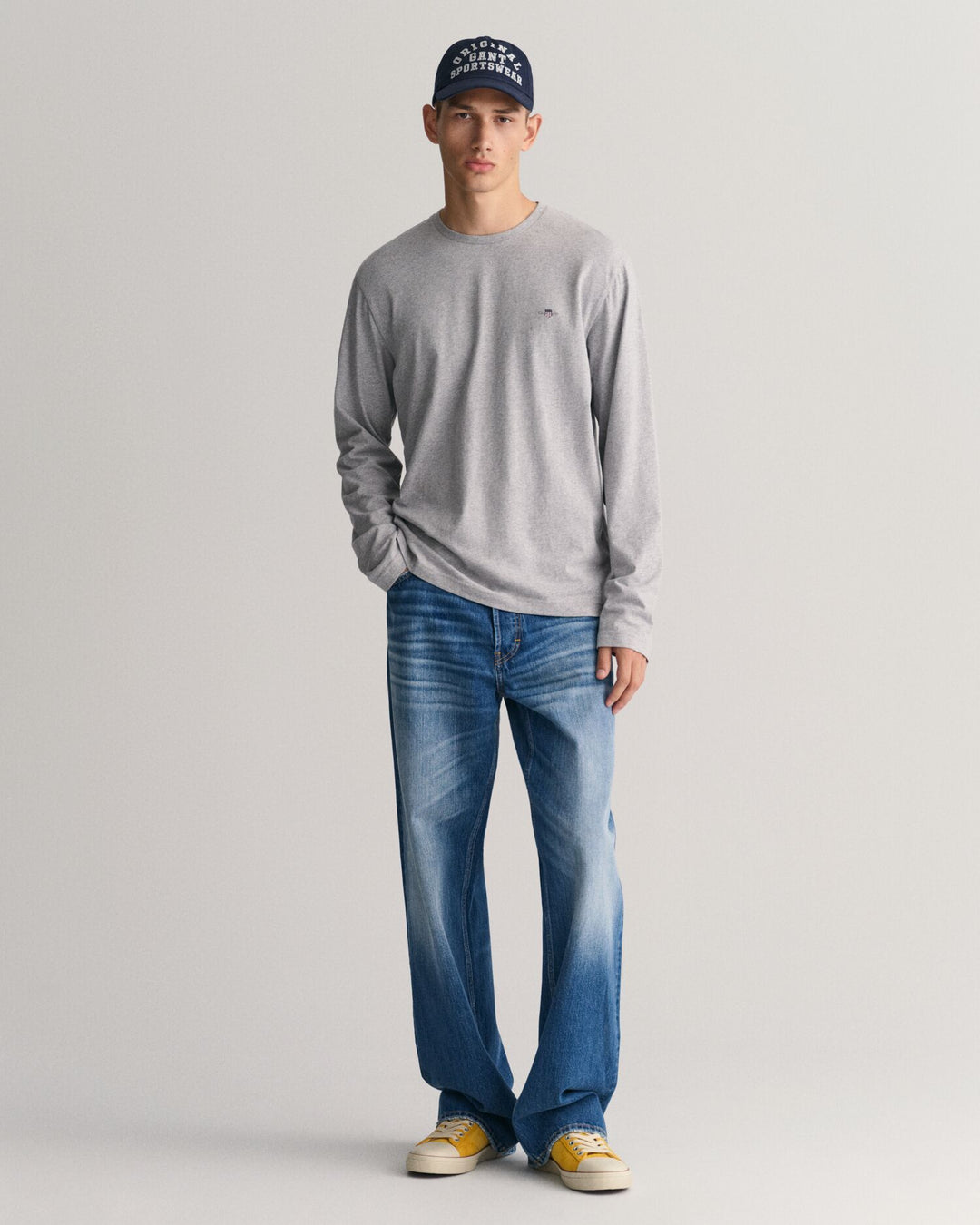 GANT Regular Shield Ls T-Shirt/Majica 2004049