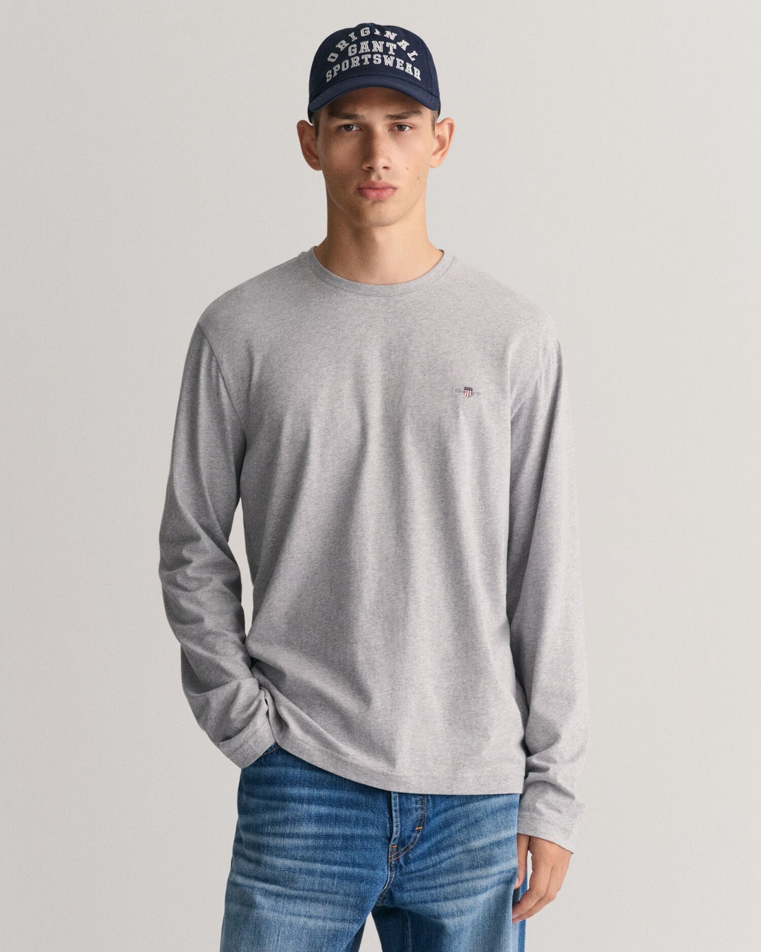 GANT Regular Shield Ls T-Shirt/Majica 2004049