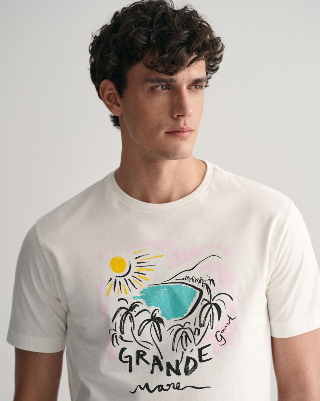 GANT Print Ss Tshirt/Majica 2003284