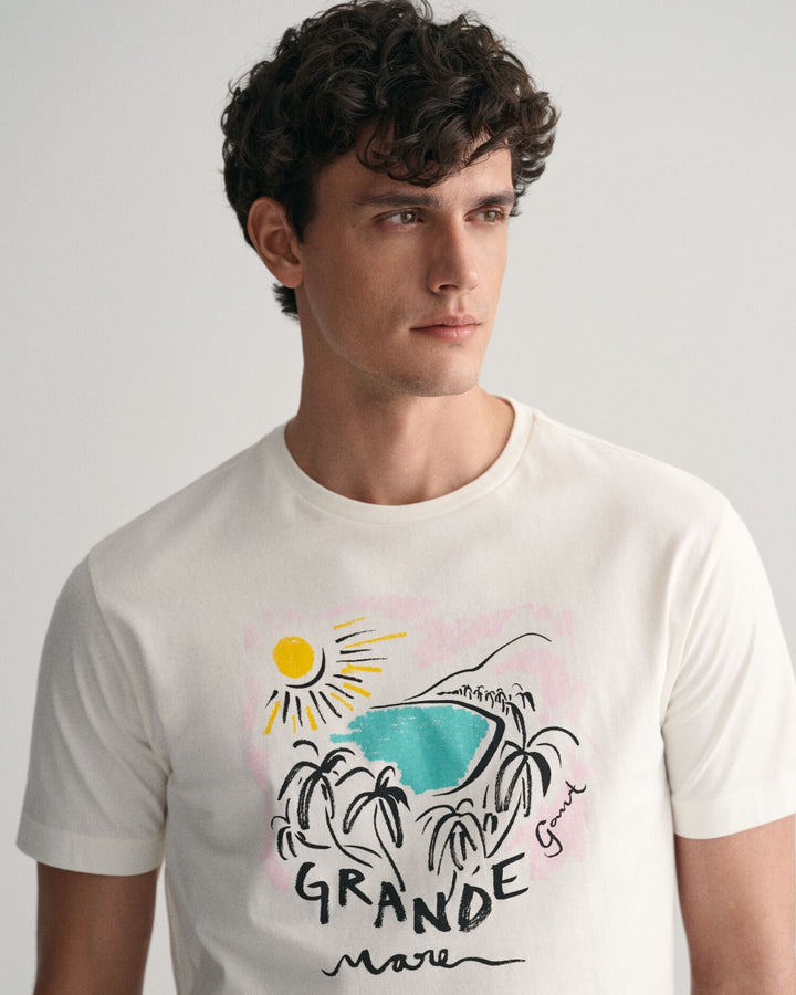 GANT Print Ss Tshirt/Majica 2003284