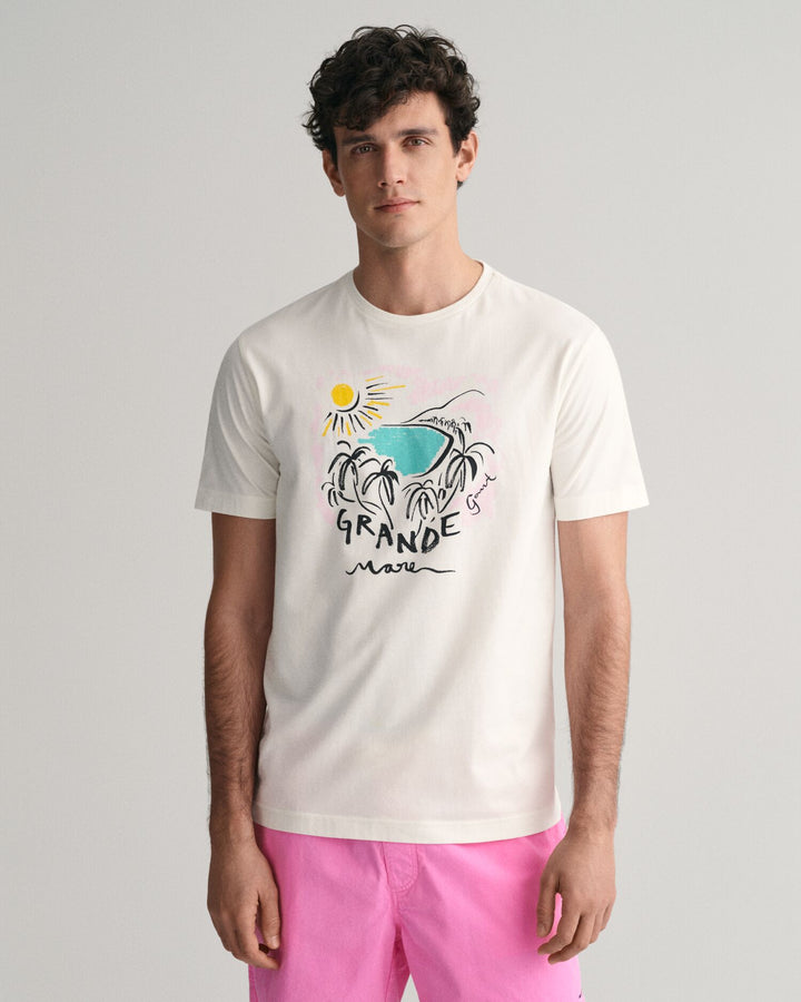 GANT Print Ss Tshirt/Majica 2003284