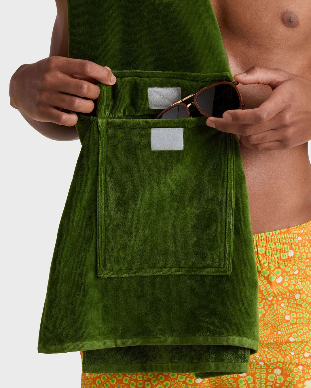 Vilebrequin Cotton Beach Towel with Flap Pocket /Ručnik OCKC1200