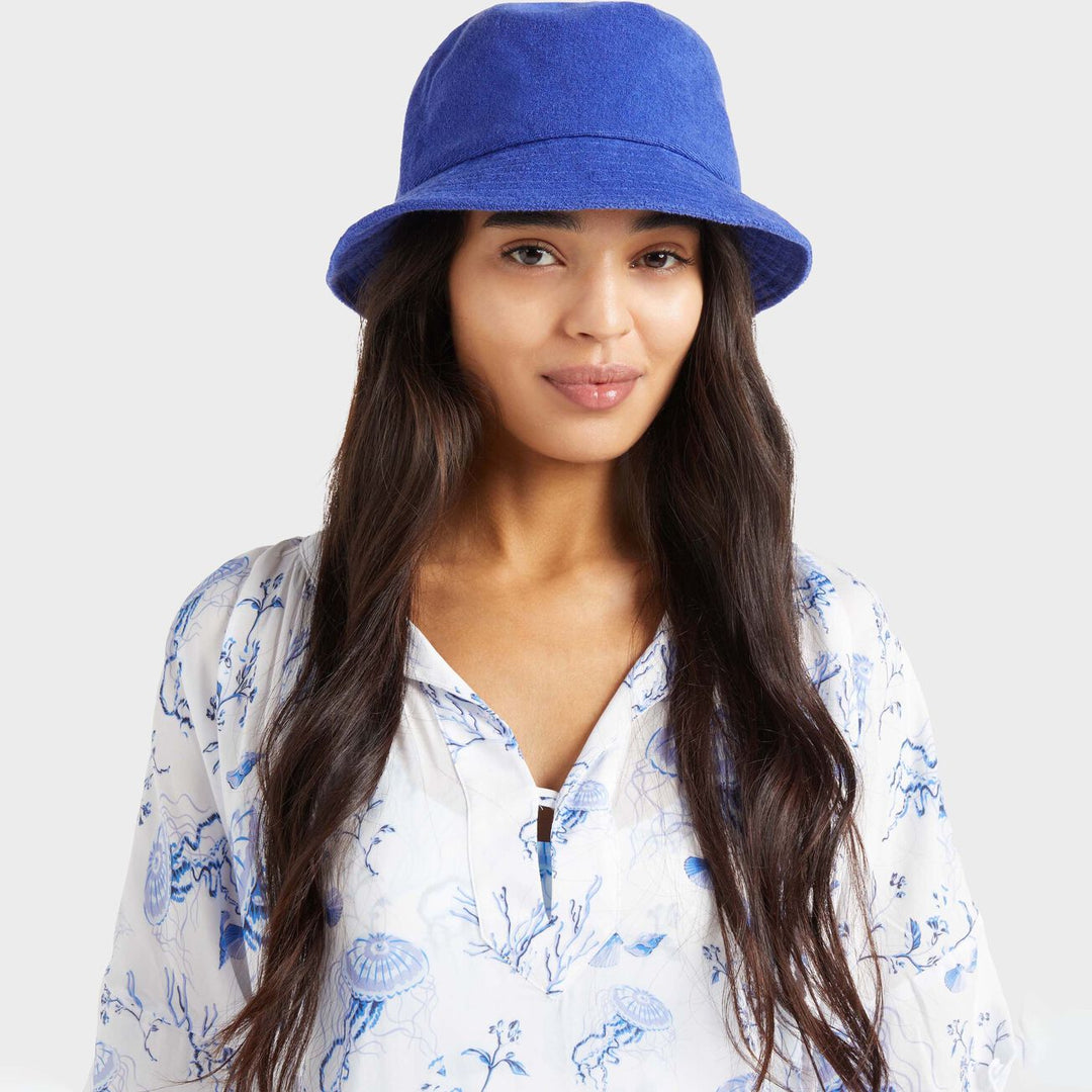 Vilebrequin Unisex Terry Bucket Hat Solid/Kapa OOMC4102