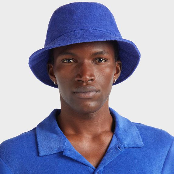 Vilebrequin Unisex Terry Bucket Hat Solid/Kapa OOMC4102