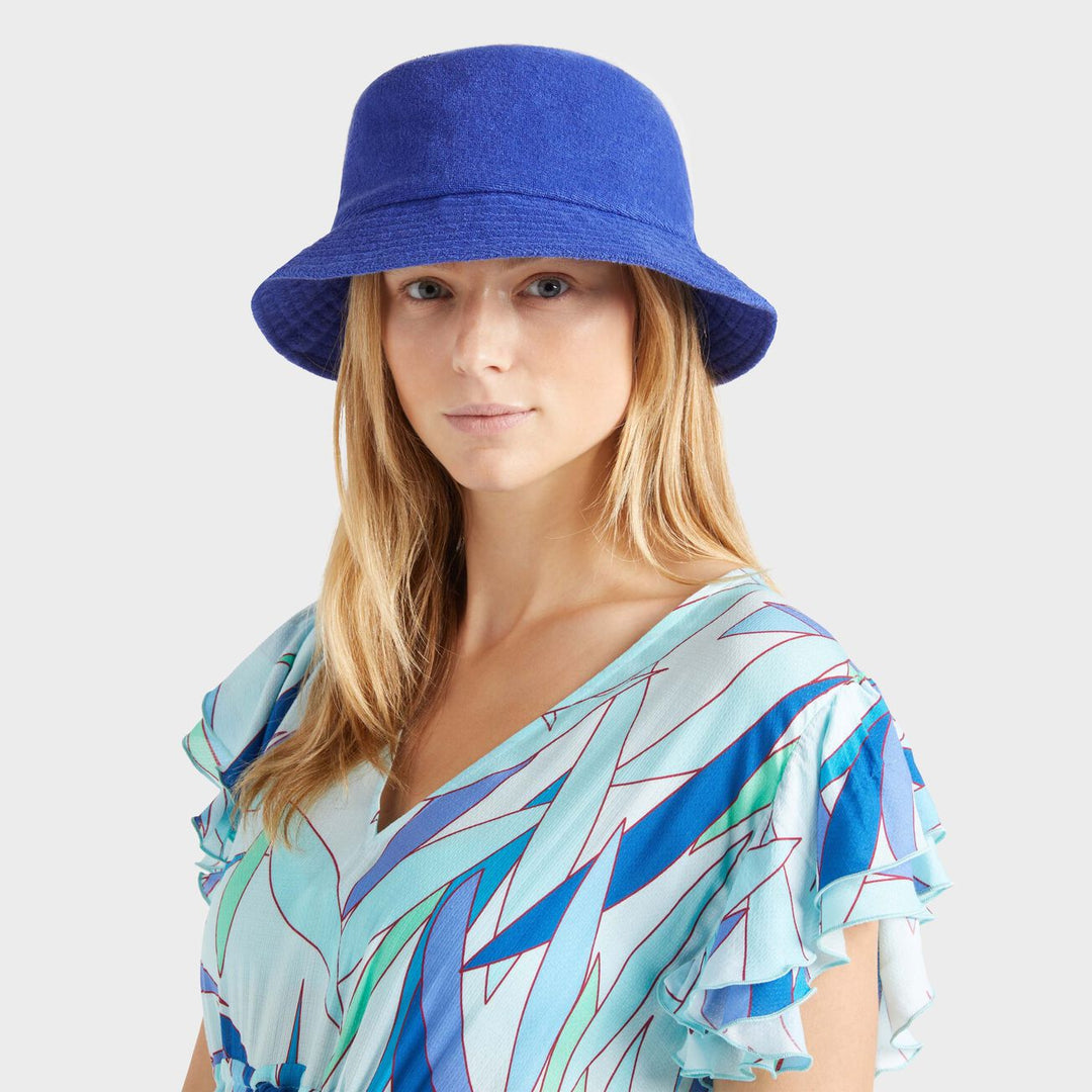 Vilebrequin Unisex Terry Bucket Hat Solid/Kapa OOMC4102