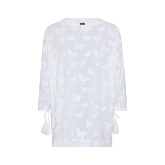 Vilebrequin Viscose Shirt Disco Butterflies/Košulja ORNCX543