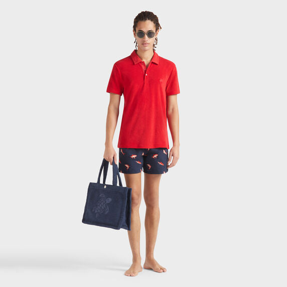 Vilebrequin Men Terry Polo Shirt Solid/Polo majica PHEAQ100