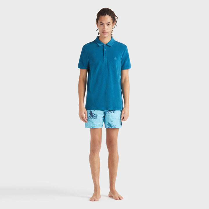 Vilebrequin Men Terry Polo Shirt Solid/Polo majica PHEAQ100