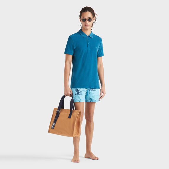 Vilebrequin Men Terry Polo Shirt Solid/Polo majica PHEAQ100