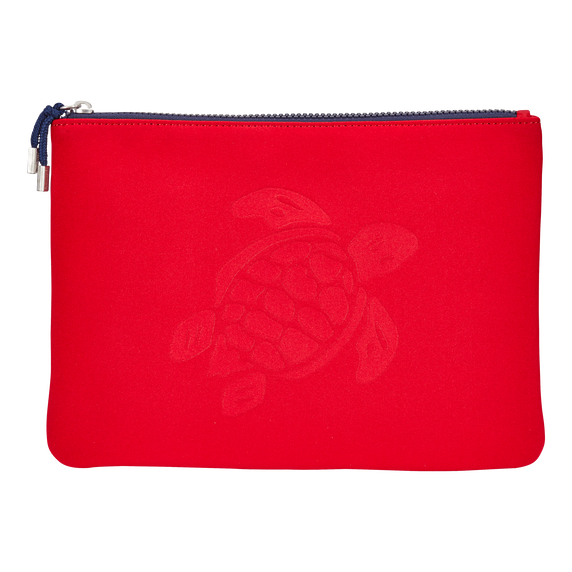 Vilebrequin Zipped Turtle Beach Pouch Neoprene/Torba PLLU1136